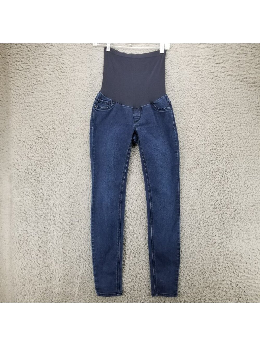 Indigo Blue Jeans Womens Small Blue Stretch Denim Maternity Skinny